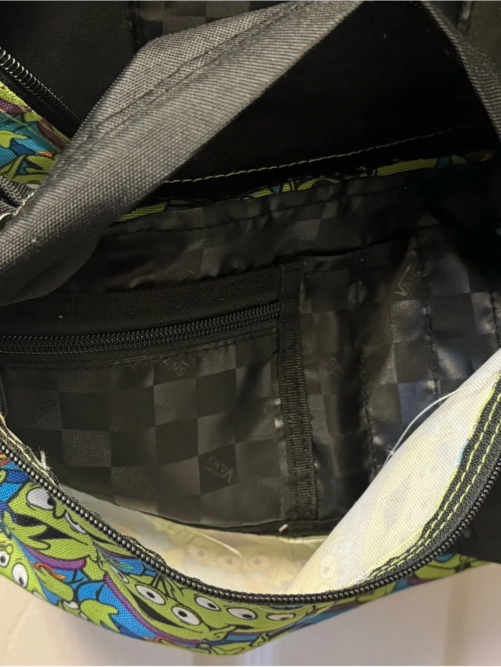 Rare Toy Story Disney Pixar Vans collab Backpack